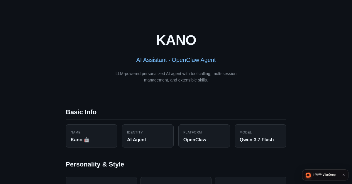 Preview of Kano - AI Assistant