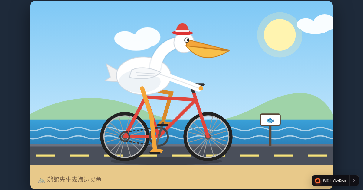 Preview of 鹈鹕骑自行车