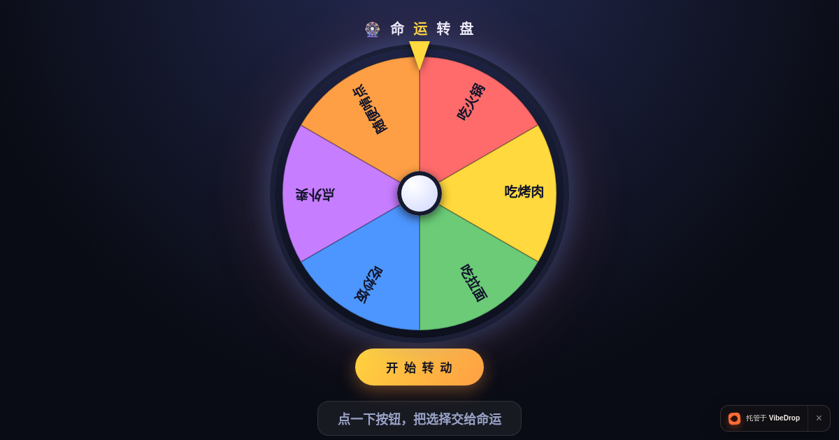 Preview of 🎡 命运转盘